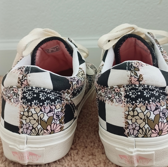 Vans Floral Patchwork Size 8.5 W - Picture 4 of 5